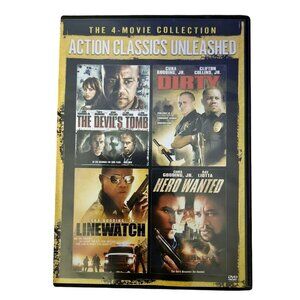 The 4-Movie Collection "Action Classics Unleashed" DVD Starring Cuba Gooding Jr.